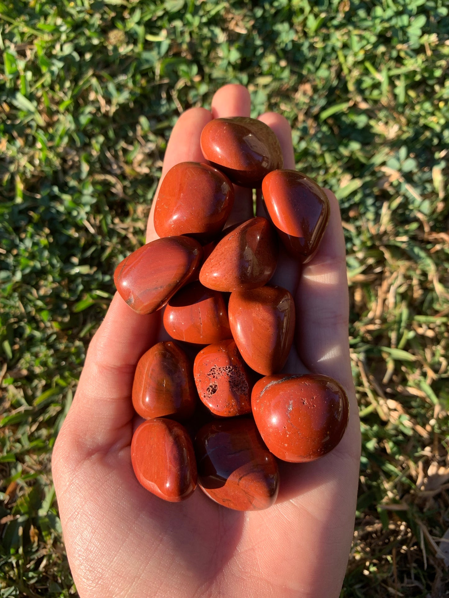 Red Jasper Tumble India