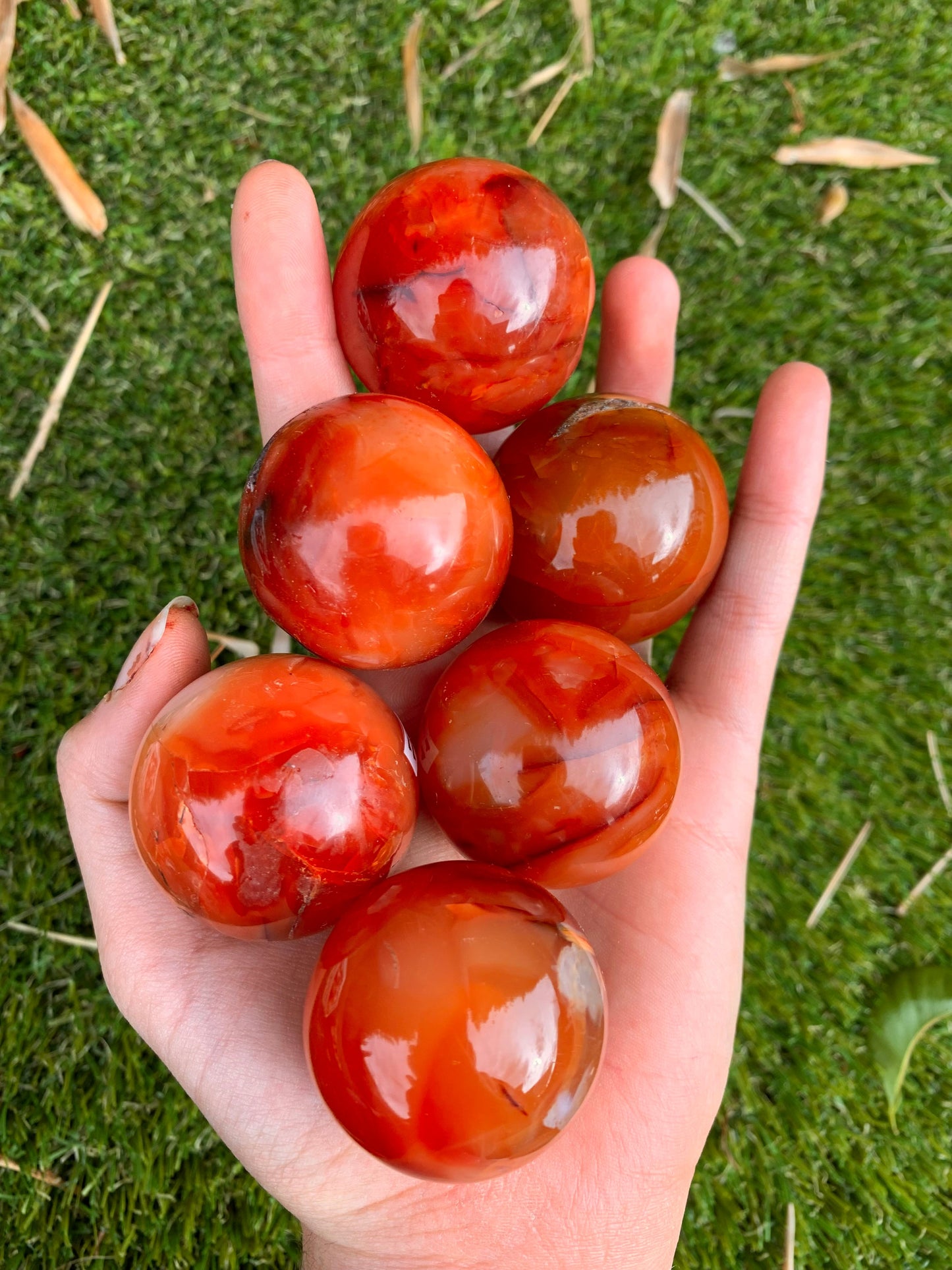 Carnelian Small Sphere