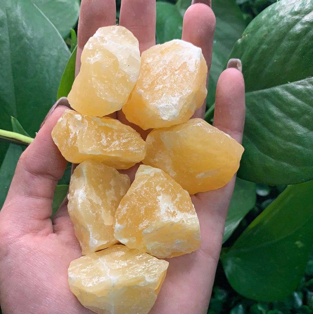 Orange Calcite Rough