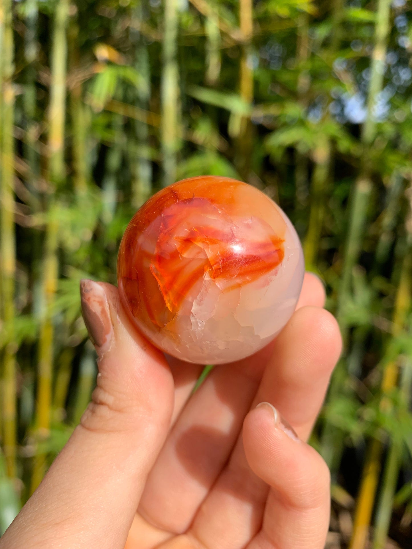 Carnelian Small Sphere