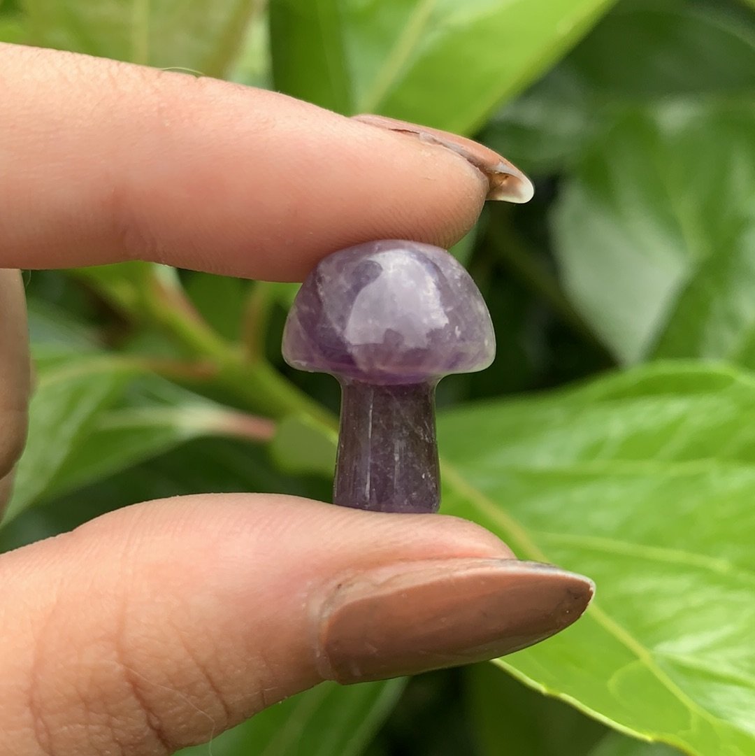 Amethyst Mini Mushroom