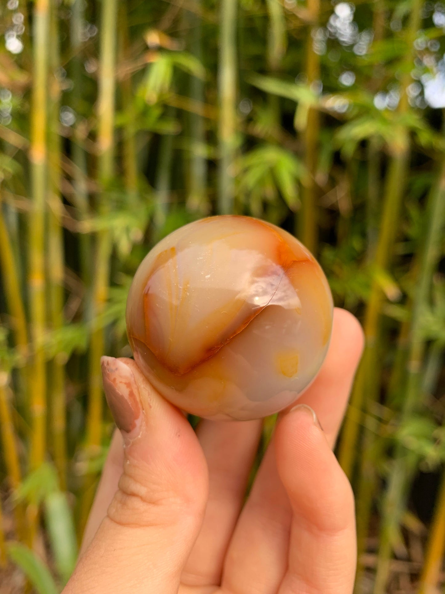 Carnelian Small Sphere