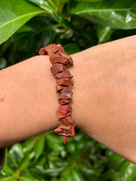 The Guide Crystals Bracelets Red Jasper Crystal Bracelet