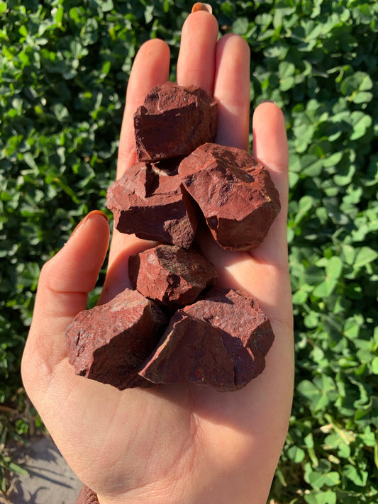 The Guide Crystals rough Red Jasper Rough Crystal